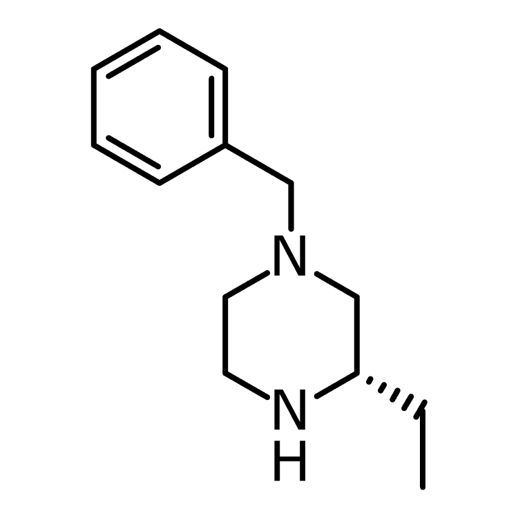 Structure of 324750-04-1 | (3S)-1-benzyl-3-ethylpiperazine
