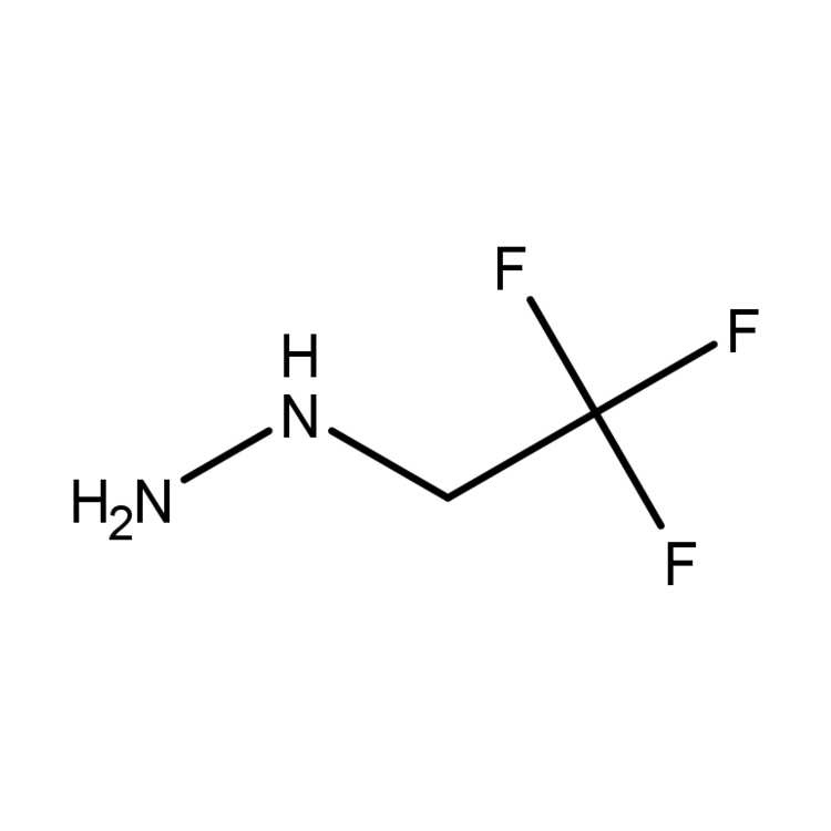 Structure of 5042-30-8 | (2,2,2-Trifluoroethyl)hydrazine