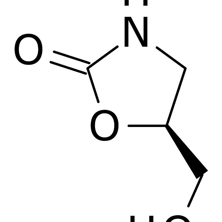 Structure of 97859-51-3 | (5S)-5-(hydroxymethyl)-1,3-oxazolidin-2-one