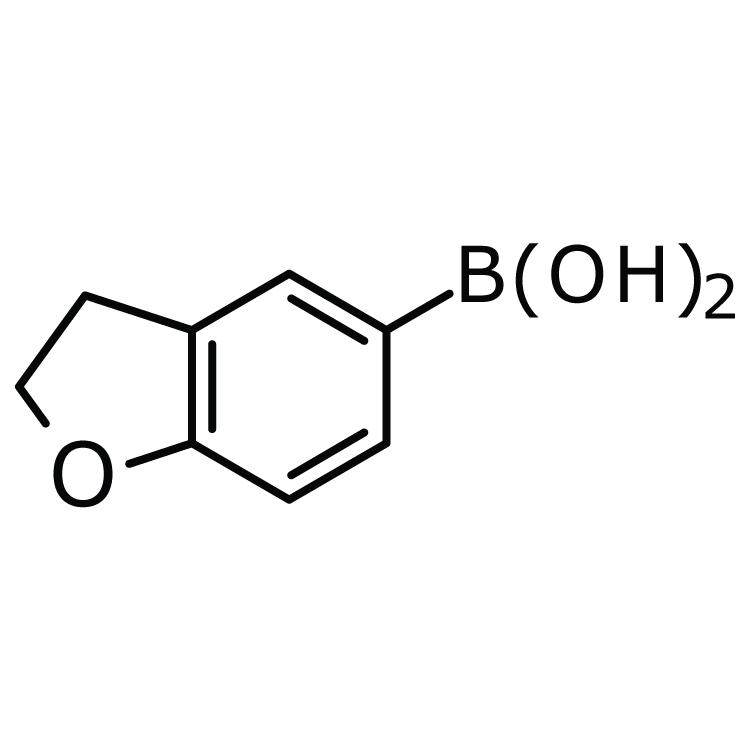 Structure of 227305-69-3 | 2,3-Dihydrobenzofuran-5-boronic acid
