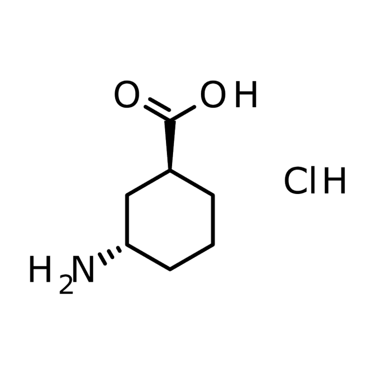 (1S,3S)-3-aminocyclohexane-1-carboxylic acid hydrochloride