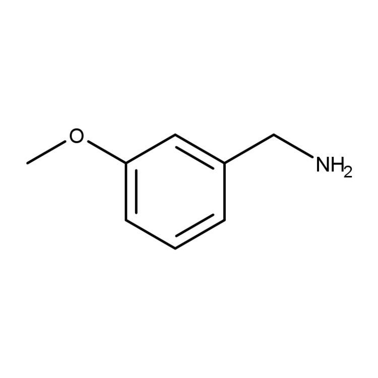 Structure of 5071-96-5 | 3-Methoxybenzylamine