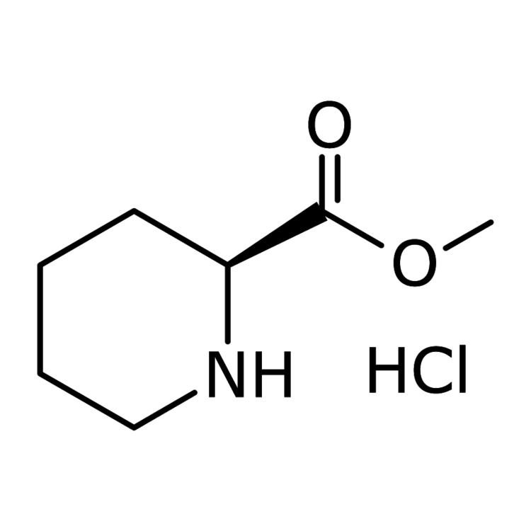 Structure of 18650-39-0 | Methyl (S)-piperidine-2-carboxylate hydrochloride