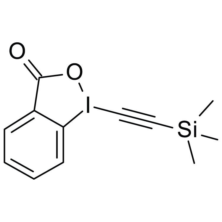 Structure of 181934-29-2 | 1-[(Trimethylsilyl)ethynyl]-1,2-benziodoxol-3(1H)-one