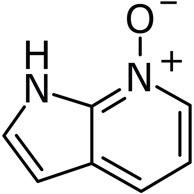 Structure of 55052-24-9 | 1H-Pyrrolo[2,3-b]pyridine-7-oxide