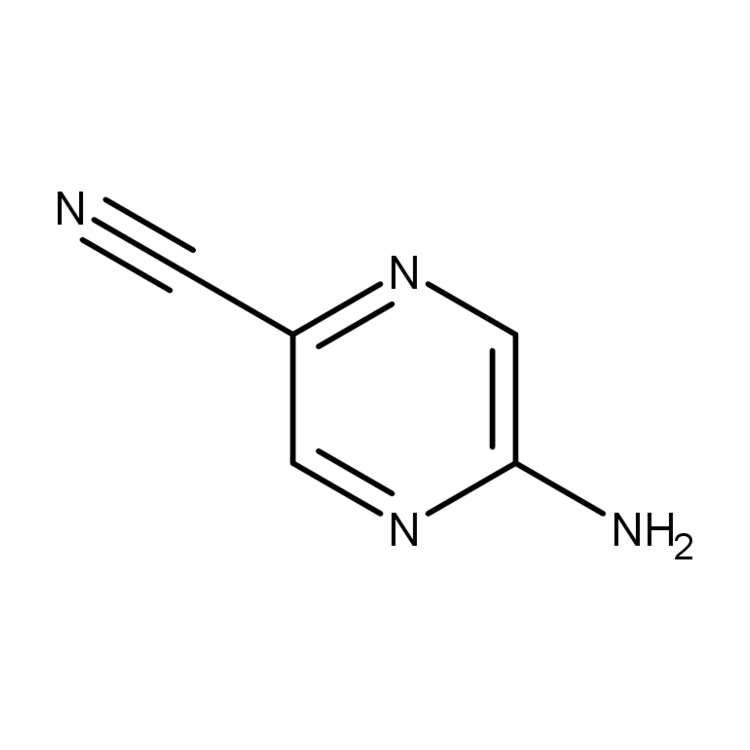 Structure of 113305-94-5 | 5-Aminopyrazine-2-carbonitrile