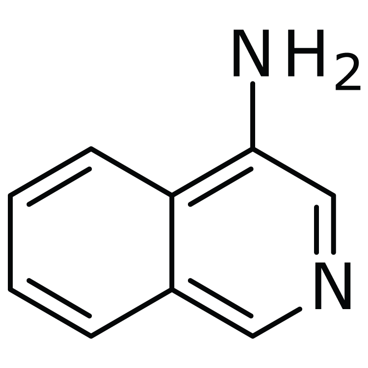 Structure of 23687-25-4 | 4-Aminoisoquinoline