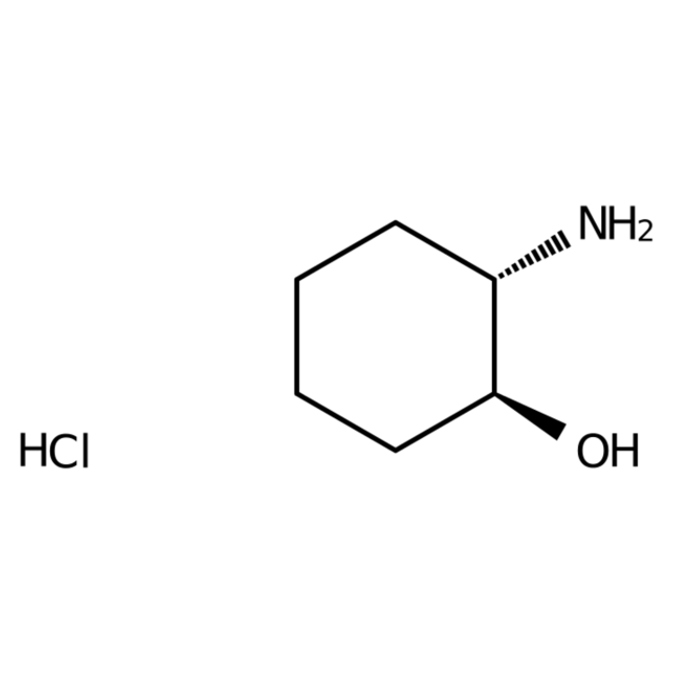 Structure of 13374-30-6 | (1S,2S)-2-Aminocyclohexanol hydrochloride