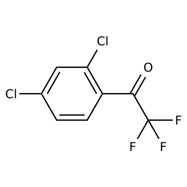 Structure of 92736-81-7 | 1-(2,4-Dichlorophenyl)-2,2,2-trifluoroethanone