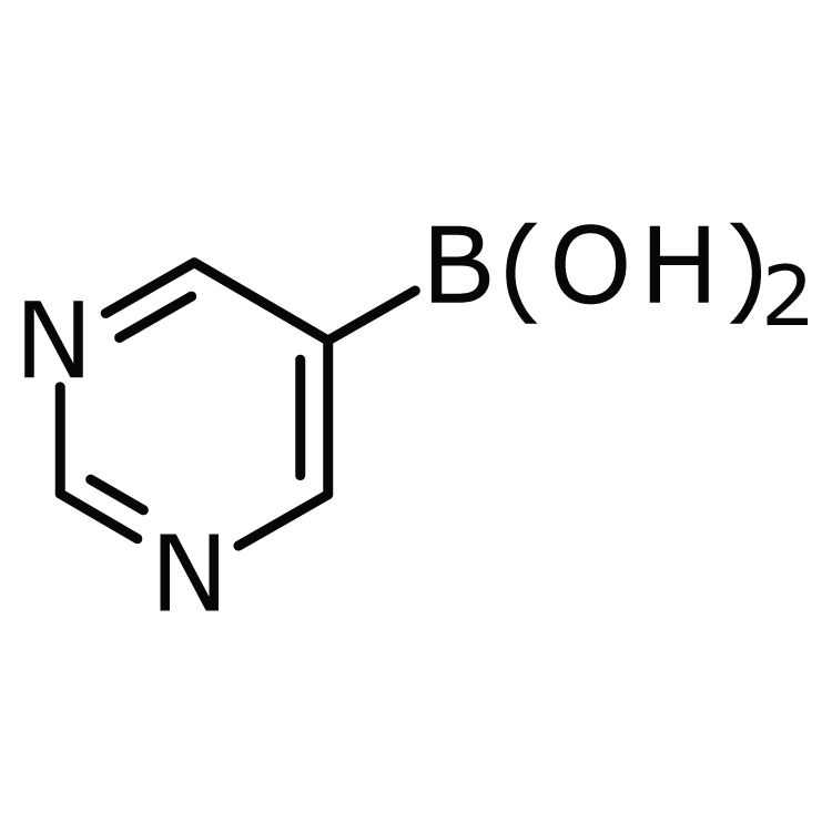 Structure of 109299-78-7 | Pyrimidine-5-boronic acid