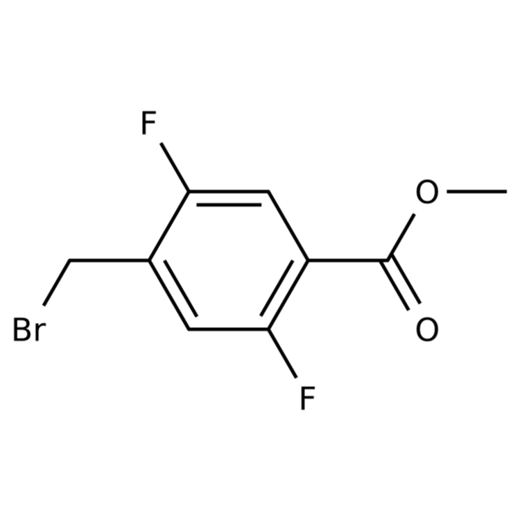 Structure of 1355488-72-0 | Methyl 4-(bromomethyl)-2,5-difluorobenzoate
