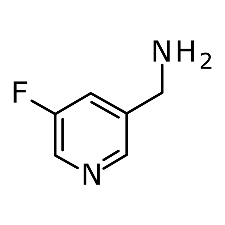 Structure of 23586-96-1 | (5-Fluoropyridin-3-yl)methylamine