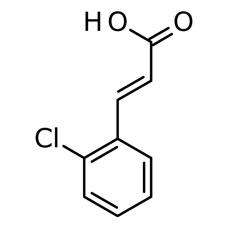 Structure of 939-58-2 | (2E)-3-(2-chlorophenyl)-2-propenoic acid