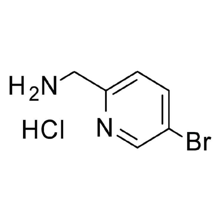 Structure of 1241911-26-1 | (5-Bromo-2-pyridyl)methanamine hydrochloride