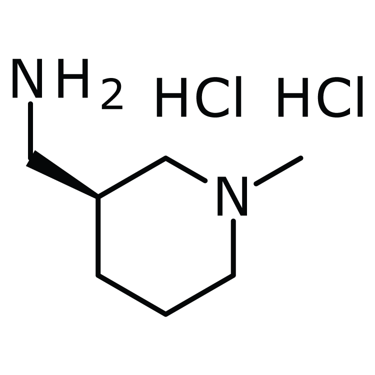 Structure of 1400744-19-5 | (S)-1-Methyl-3-aminomethyl-piperidine dihydrochloride