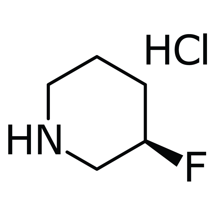 Structure of 787564-37-8 | (R)-3-Fluoropiperidine hydrochloride