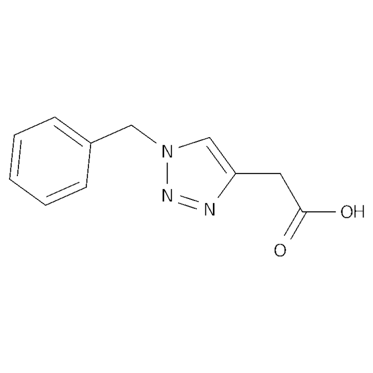 Structure of 1003310-07-3 | (1-benzyl-1,2,3-triazol-4-yl)acetic acid
