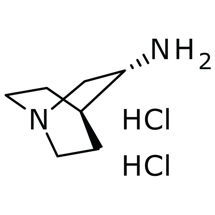 Structure of 123536-14-1 | (R)-3-Aminoquinuclidine dihydrochloride