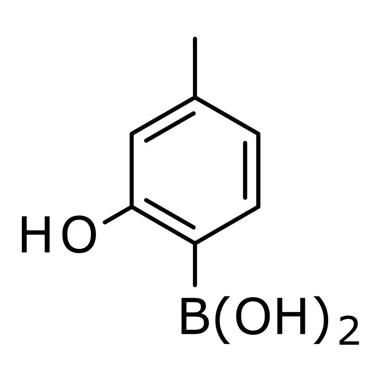 Structure of 259209-25-1 | (2-Hydroxy-4-methylphenyl)boronic acid