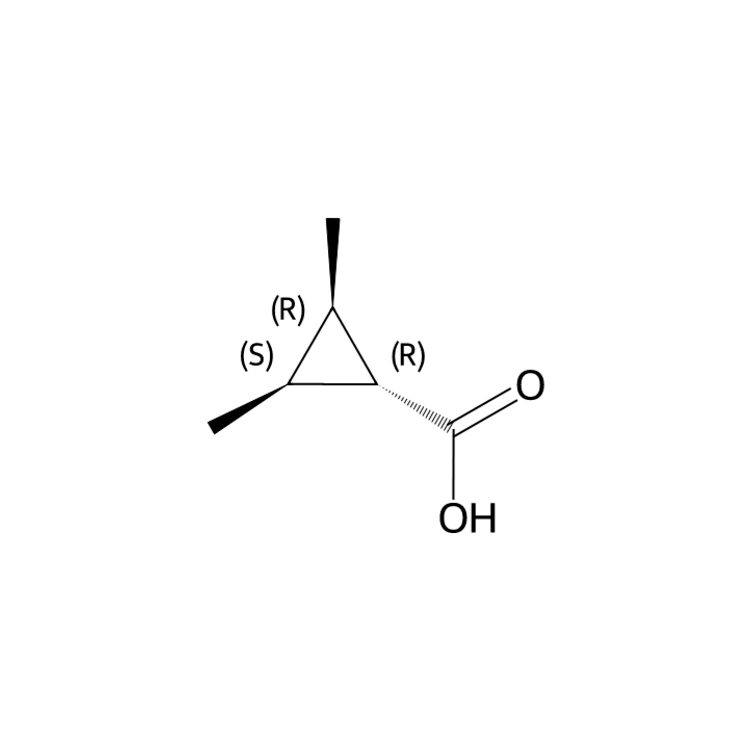 Structure of 34669-51-7 | (1r,2R,3S)-2,3-dimethylcyclopropane-1-carboxylic acid
