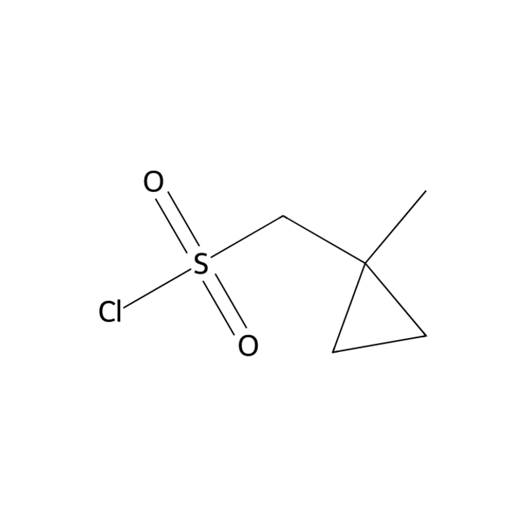 (1-methylcyclopropyl)methanesulfonyl chloride - [M82308]
