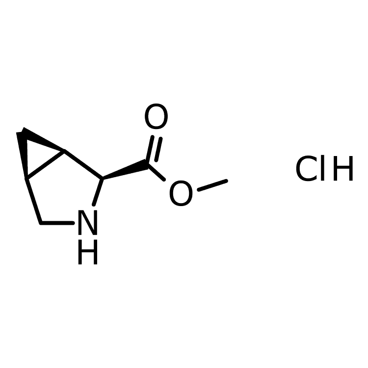 Structure of 927679-50-3 | (1R,2S,5S)-rel-3-Azabicyclo[3.1.0]hexane-2-carboxylate hydrochloride