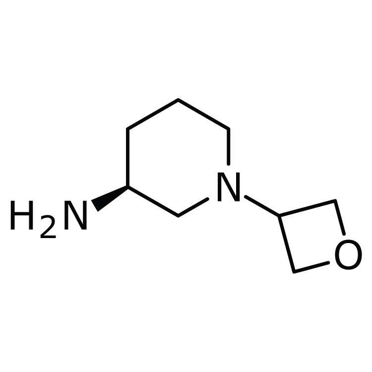 Structure of 1349699-66-6 | (3S)-1-(Oxetan-3-yl)piperidin-3-amine