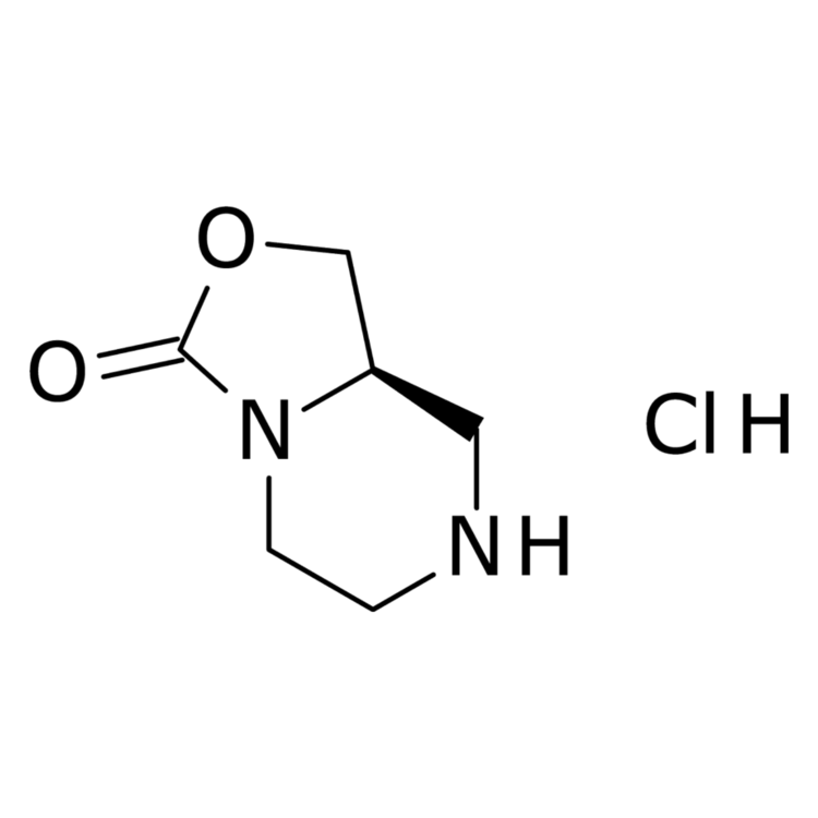 Structure of 1212327-95-1 | (R)-Hexahydro-oxazolo[3,4-a]pyrazin-3-one hydrochloride