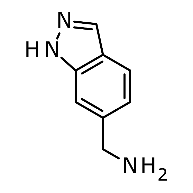 Structure of 710943-26-3 | (1H-indazol-6-yl)methanamine