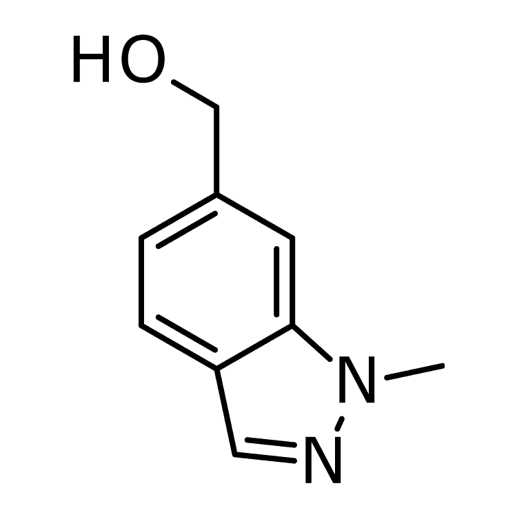Structure of 1092961-10-8 | (1-methyl-1H-indazol-6-yl)methanol