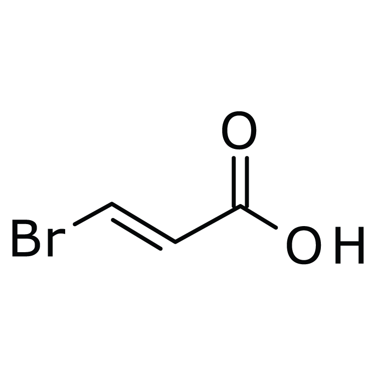 Structure of 6213-89-4 | (E)-3-Bromoacrylic acid