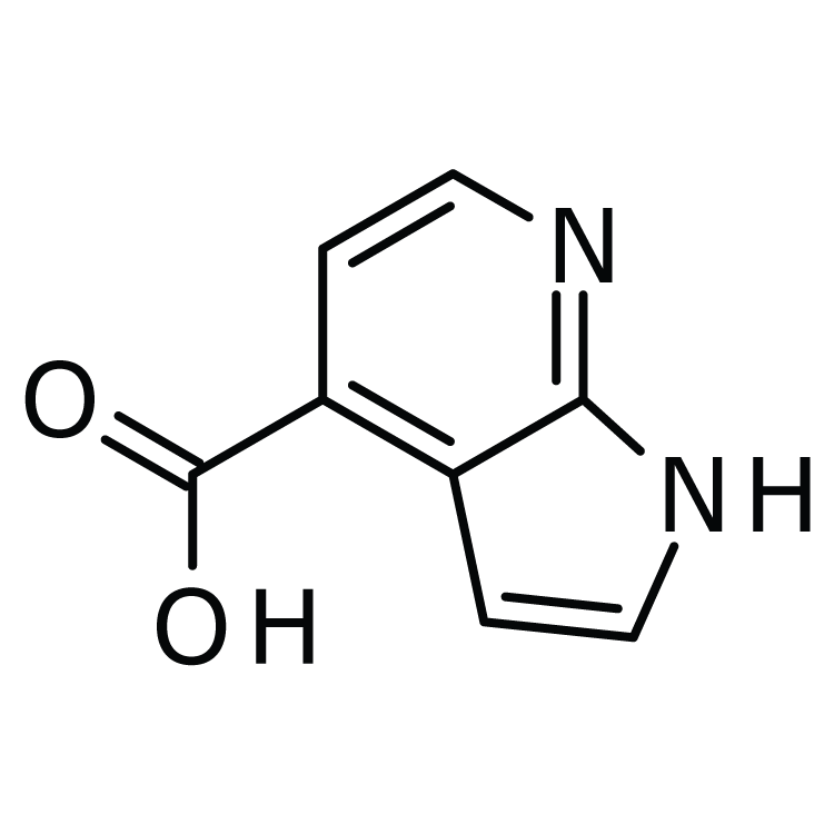 Structure of 479553-01-0 | 7-Azaindole-4-carboxylic acid