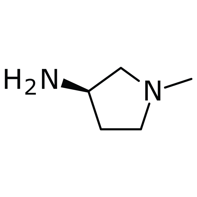 Structure of 457097-75-5 | (3R)-1-Methylpyrrolidin-3-amine