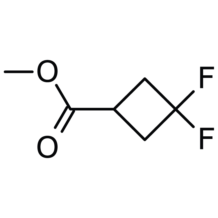 Structure of 1234616-13-7 | Methyl 3,3-difluoro-cyclobutanecarboxylate