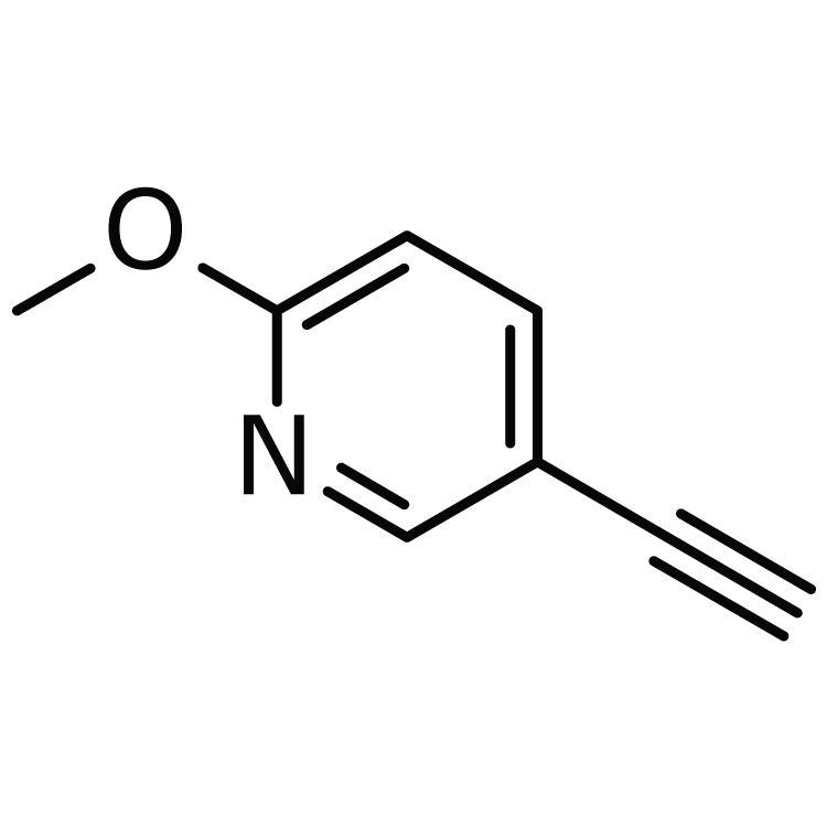 Structure of 663955-59-7 | 5-Ethynyl-2-methoxypyridine