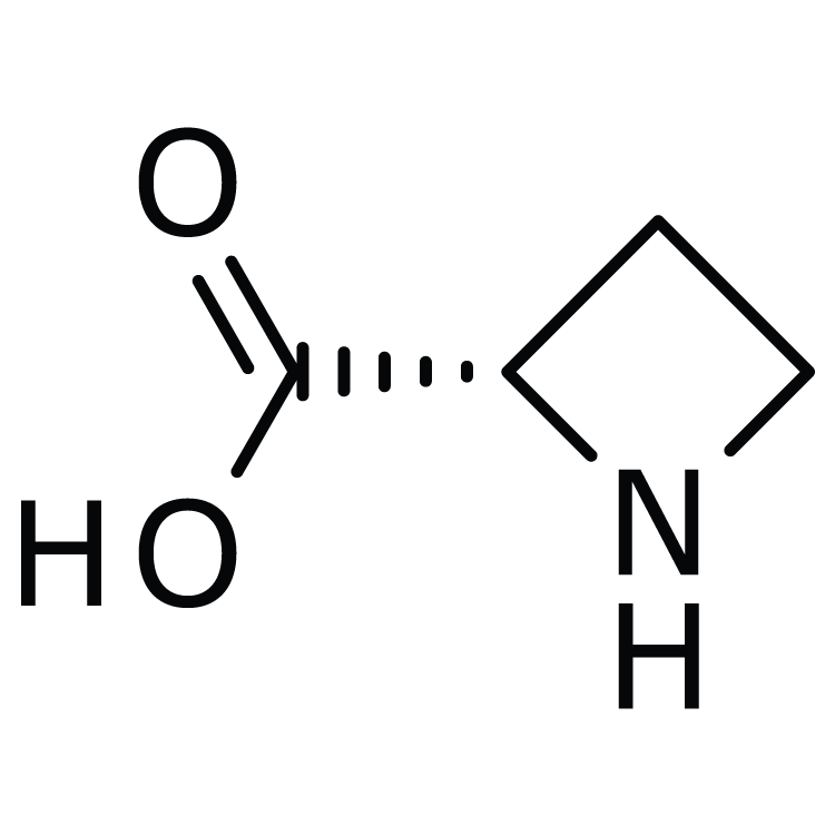 Structure of 2133-34-8 | (S)-(-) Azetidine-2-carboxylic acid