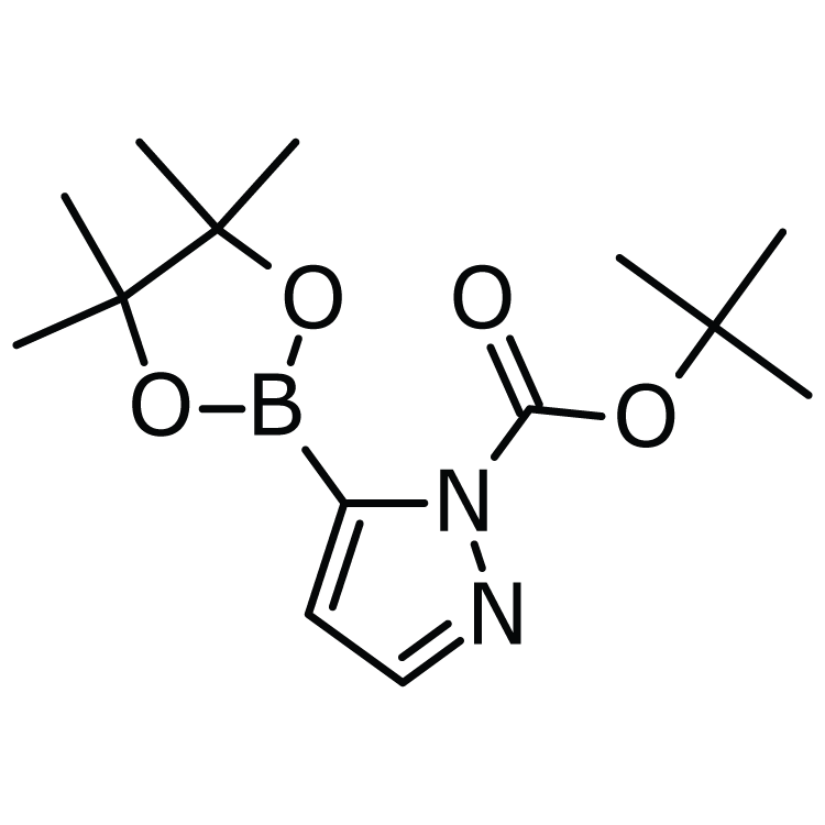 tert-butyl 5-(4,4,5,5-tetramethyl-1,3,2-dioxaborolan-2-yl)pyrazole-1-carboxylate