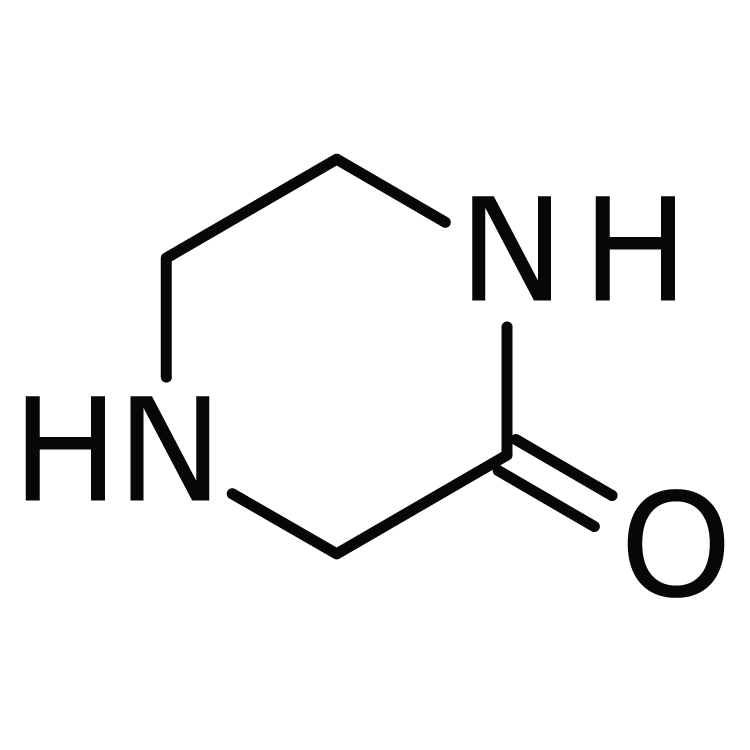 Structure of 5625-67-2 | 2-Piperazinone