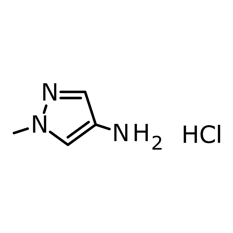 Structure of 127107-23-7 | 4-Amino-1-methylpyrazole hydrochloride