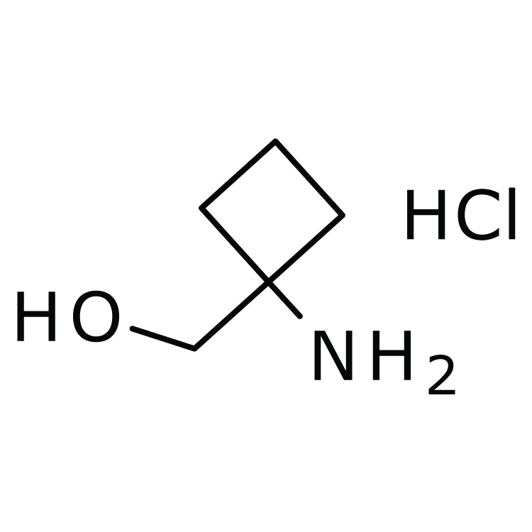 Structure of 1392213-15-8 | (1-Aminocyclobutyl)methanol hydrochloride