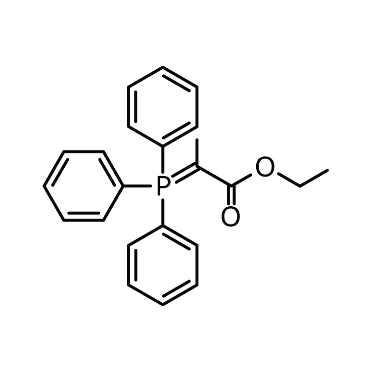 Structure of 5717-37-3 | (1-Ethoxycarbonylethylethylidene)triphenylphosporane