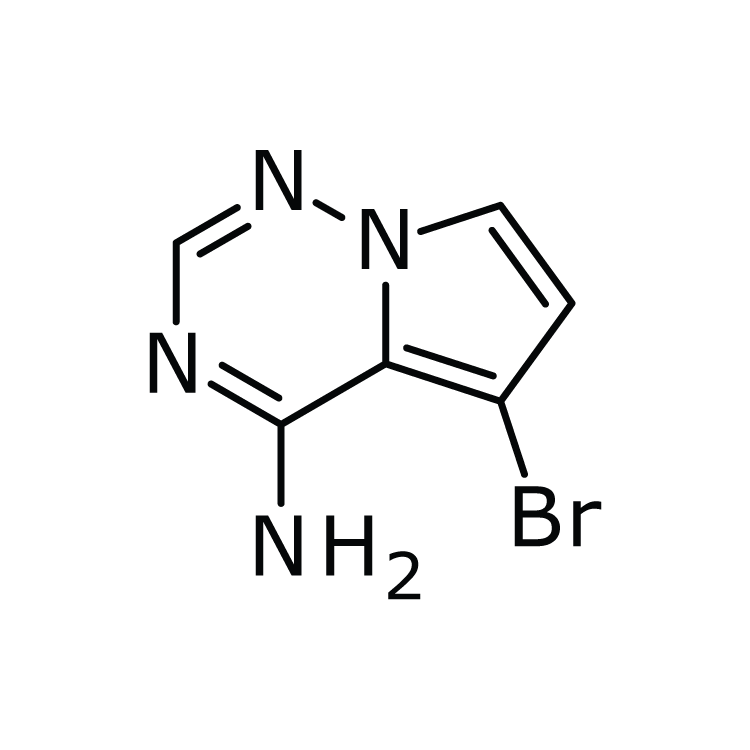 4-Amino-5-bromopyrrolo[1,2-f][1,2,4]triazine
