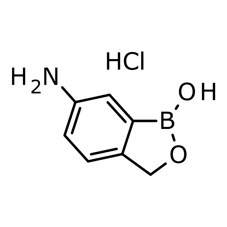 Structure of 117098-93-8 | 6-amino-2,1-benzoxaborol-1(3H)-ol hydrochloride
