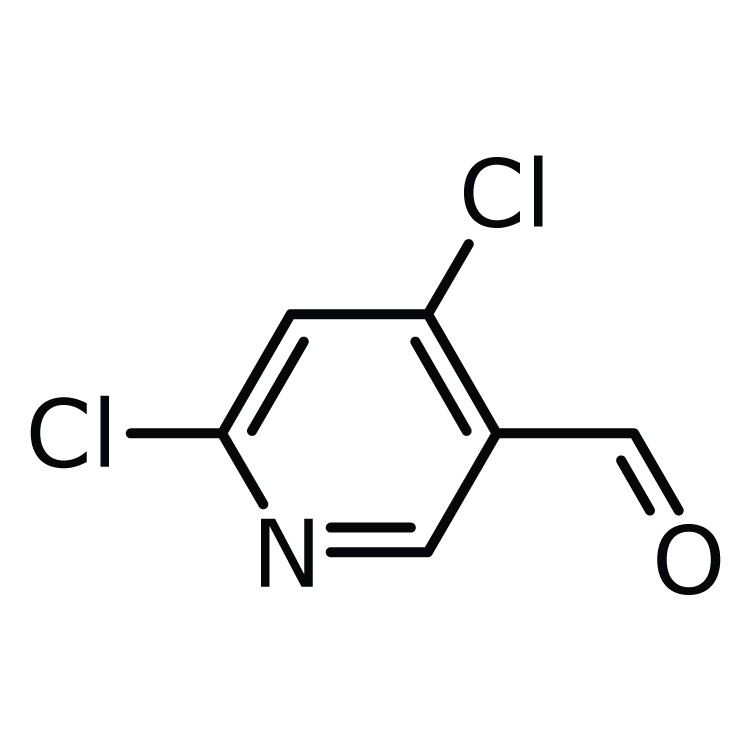 Structure of 1060811-62-2 | 4,6-Dichloropyridine-3-carbaldehyde