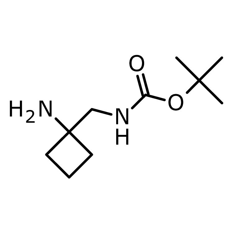 tert-Butyl N-[(1-aminocyclobutyl)methyl]carbamate