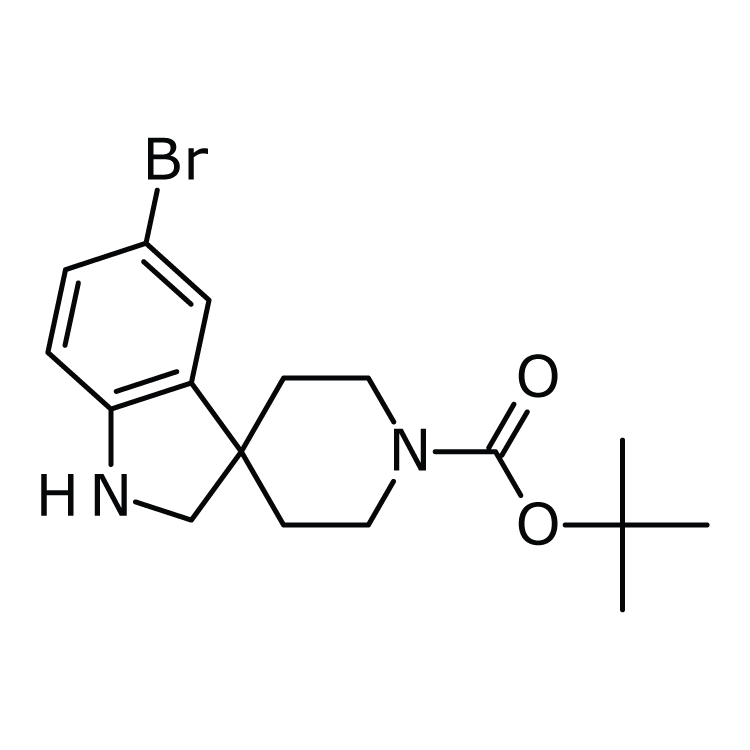 tert-Butyl 5-bromospiro[indoline-3,4'-piperidine]-1'-carboxylate