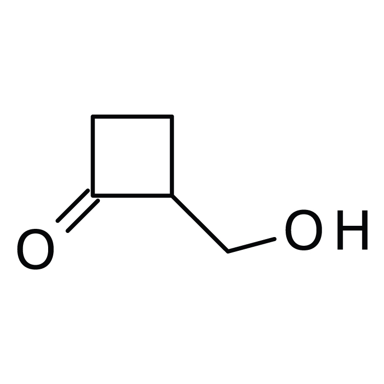 Structure of 23107-52-0 | 2-(Hydroxymethyl)cyclobutanone