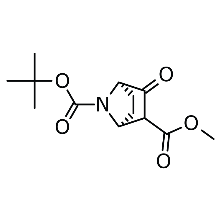 3-Oxo-7-azabicyclo[2.2.1]heptane-2,7-dicarboxylic acid 7-tert-butyl 2-methyl ester