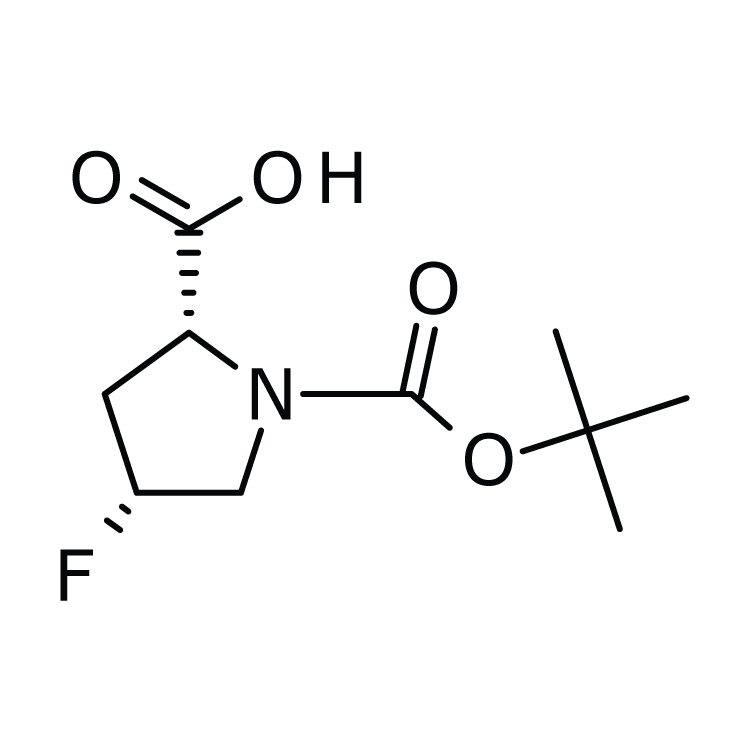 (2R,4R)-1-Boc-4-fluoropyrrolidine-2-carboxylic acid