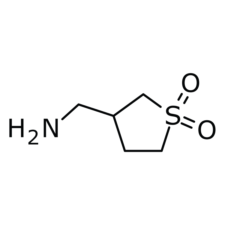 Structure of 45697-13-0 | (1,1-Dioxotetrahydrothiophen-3-yl)methamine